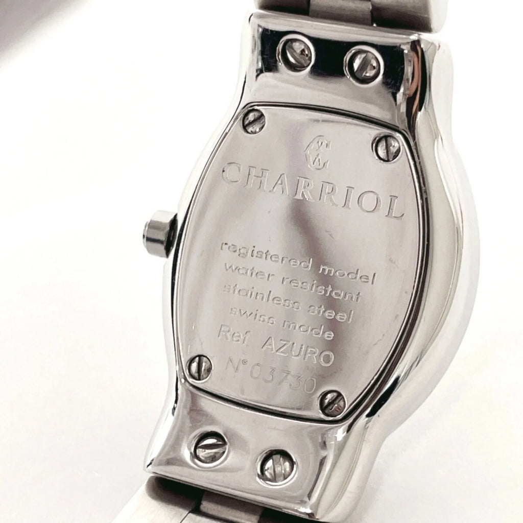 Pre-Owned Charriol Azzurro Watch Stainless Steel  AZURO300900 Women's Silver F3102467 (Good)
