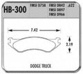 Hawk Performance HB300P.622 SuperDuty Brake Pad