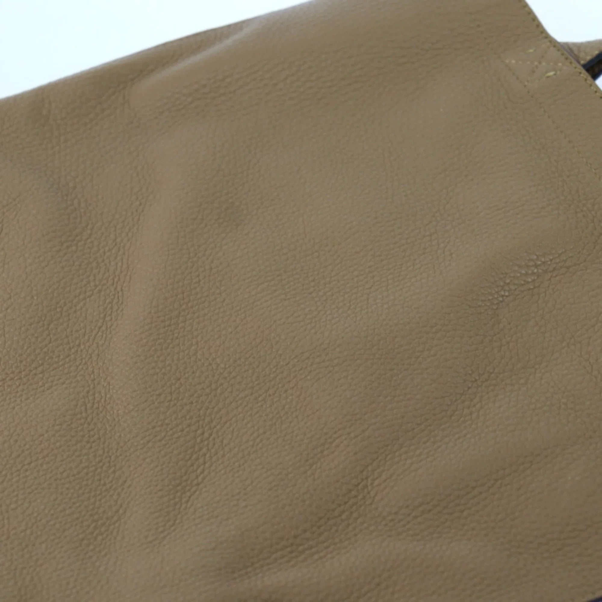 Pre-Owned  Fendi Tote Bag 7VA426 Leather Brown Series Shoulder Coffee Cup Pattern (Like New)