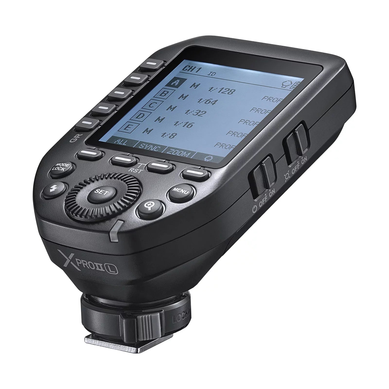 Godox -L 2.4G Wireless Flash Trigger  Autoflash 18000s  Large  Screen 32 Channels 16 Groups Replacement for Leica Cameras