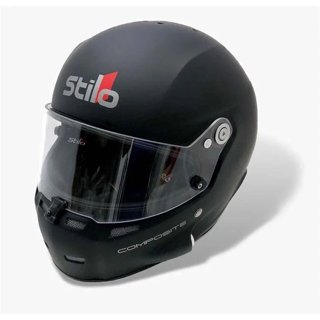 ST5  Composite Flat Black Racing Helmet - 2XL