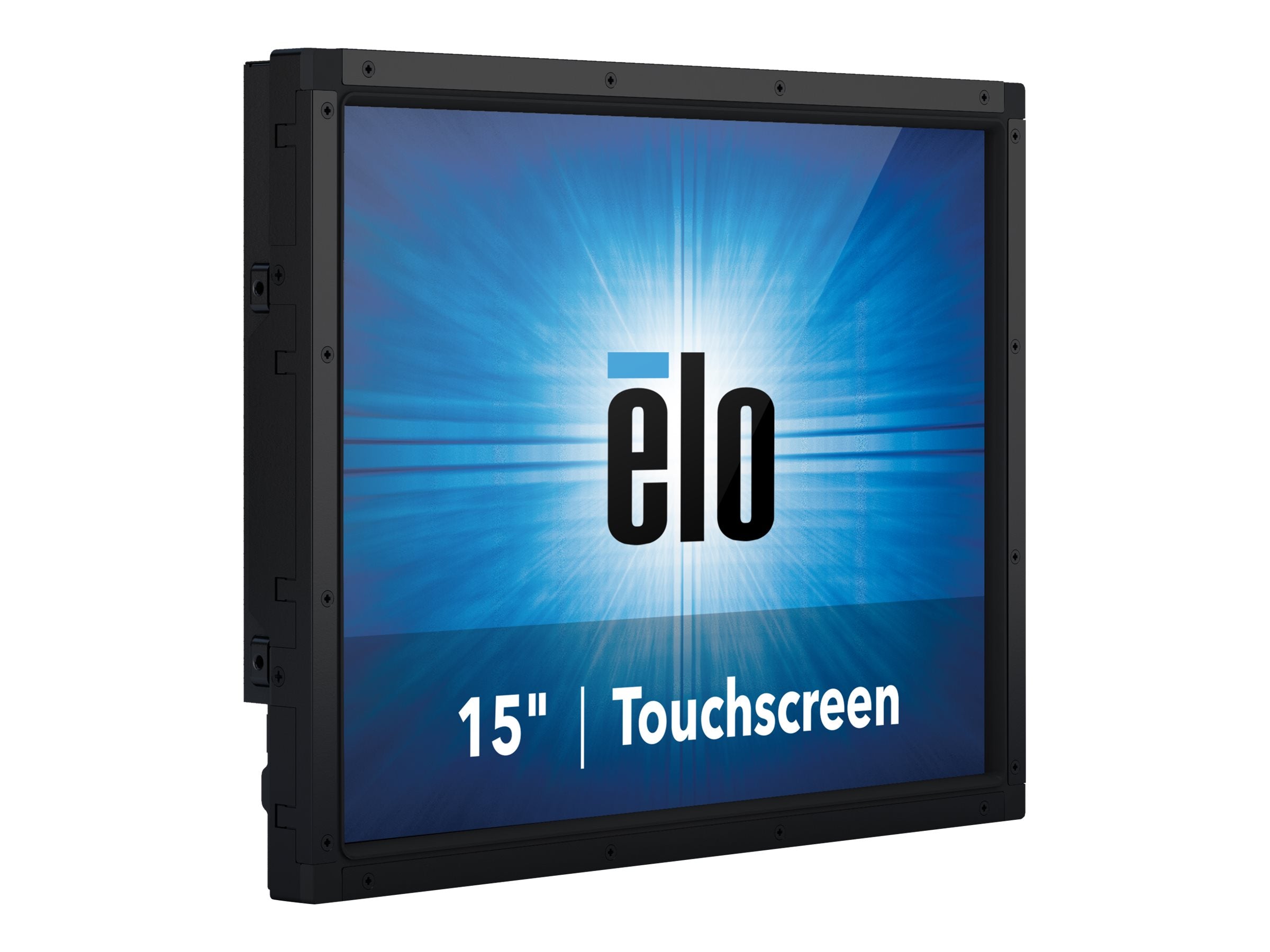 Elo 1590L - 90-Series -  monitor - 15" - open frame - touchscreen - 1024 x 768 @ 75 Hz - 250 cd/m������ - 700:1 - 16 ms - , , DisplayPort - black
