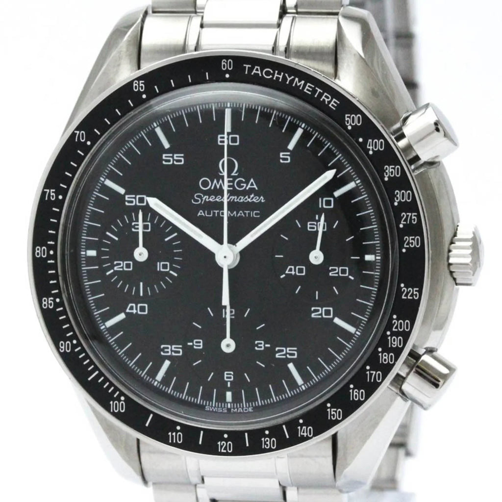 Pre-Owned Polished  Speedmaster Automatic Steel Mens Watch 3510.50 BF566753 (Good)