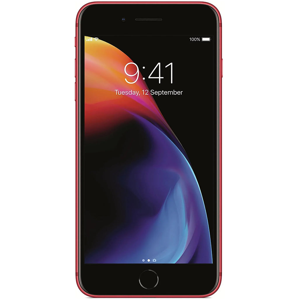 Apple iPhone 8 Plus 256GB Unlocked  4G  Phone with Dual 12MP Camera - Red (Certified Used)
