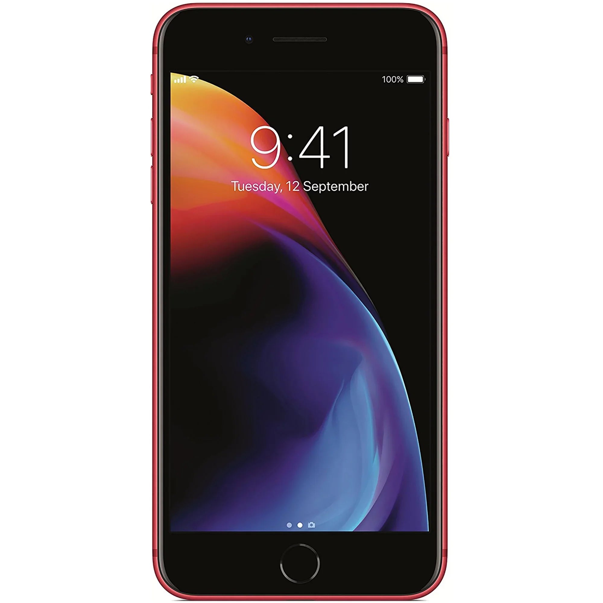 Apple iPhone 8 Plus 256GB Unlocked  4G  Phone with Dual 12MP Camera - Red (Certified Used)