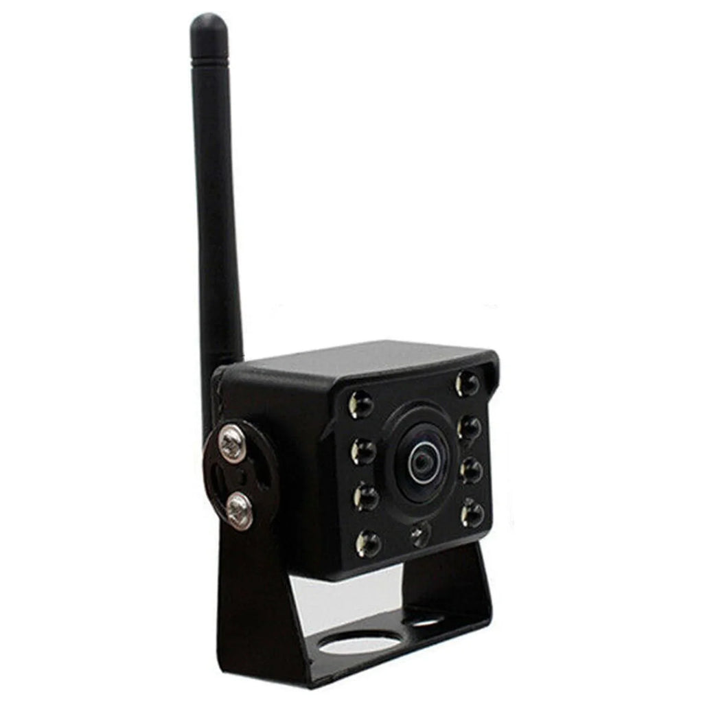 Anself WiFi Wireless Car Rear View Camera Truck Bus ~36V Automobile  Reverse  Night Vision Backup Camera, IP67 Waterproof Wireless Reversing Monitor