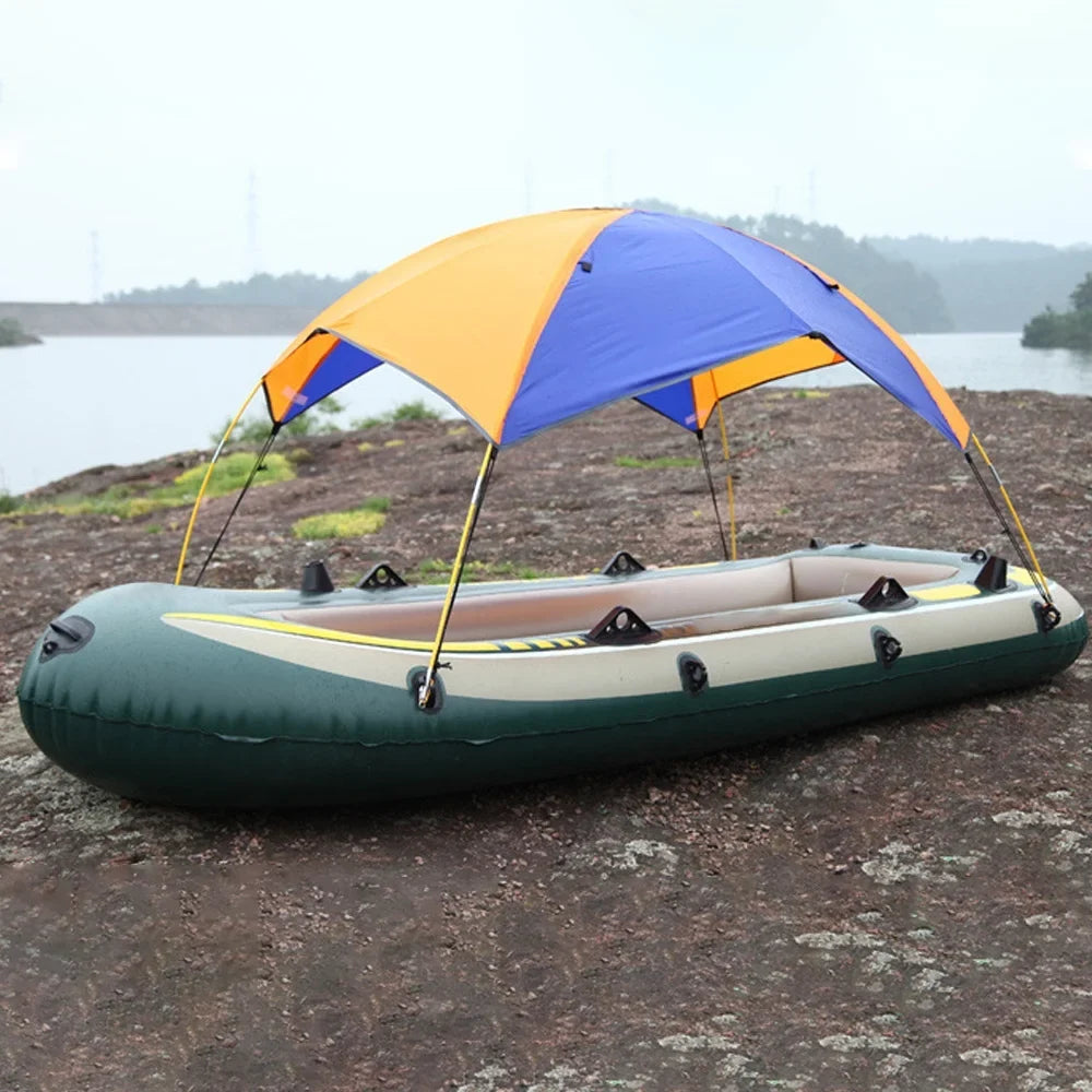 Nebublu awning,Sailboat Cover Boat Shade Canopy Boat Sun Shelter Canopy Boat Stable Easy Install  Canopy Portable Sailboat   Shelter Stable Easy