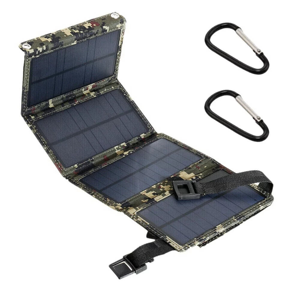 Paddsun 80W  Solar Panel Folding Power Bank Outdoor Camping Hiking Phone Charger