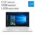 17.3" Non-Touch Screen Laptop - 11th Gen Intel Core i5-1135g7, 1TB hard drive, 12GB Memory, Intel Iris Xe Graphics, Backlit Keyboard, -, Windows 10 Home  -  17-by4063cl