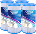 10" x 4.5" Whole House Pleated Sediment Filter for Well Water, Replacement Cartridge for  , Culligan R50-, Pentek R50-, DuPont WFHDC3001, American Plumber W50PEHD, GXWH40L, 4Pack