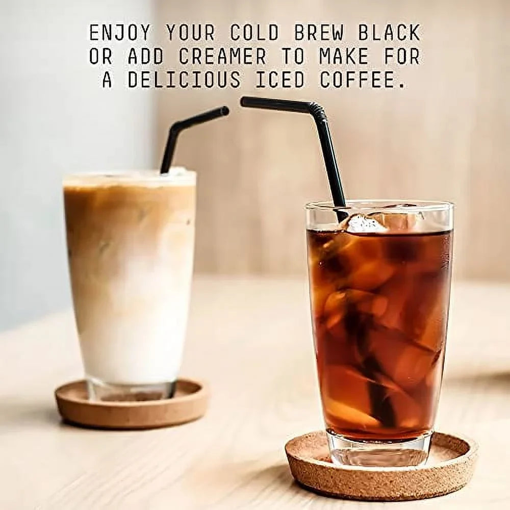 Stone Street Cold Brew Flavored Natural Caramel Nut Flavor, Low Acid, 100% Colombian, Gourmet Coffee, Coarse Ground, Dark Roast 1lb