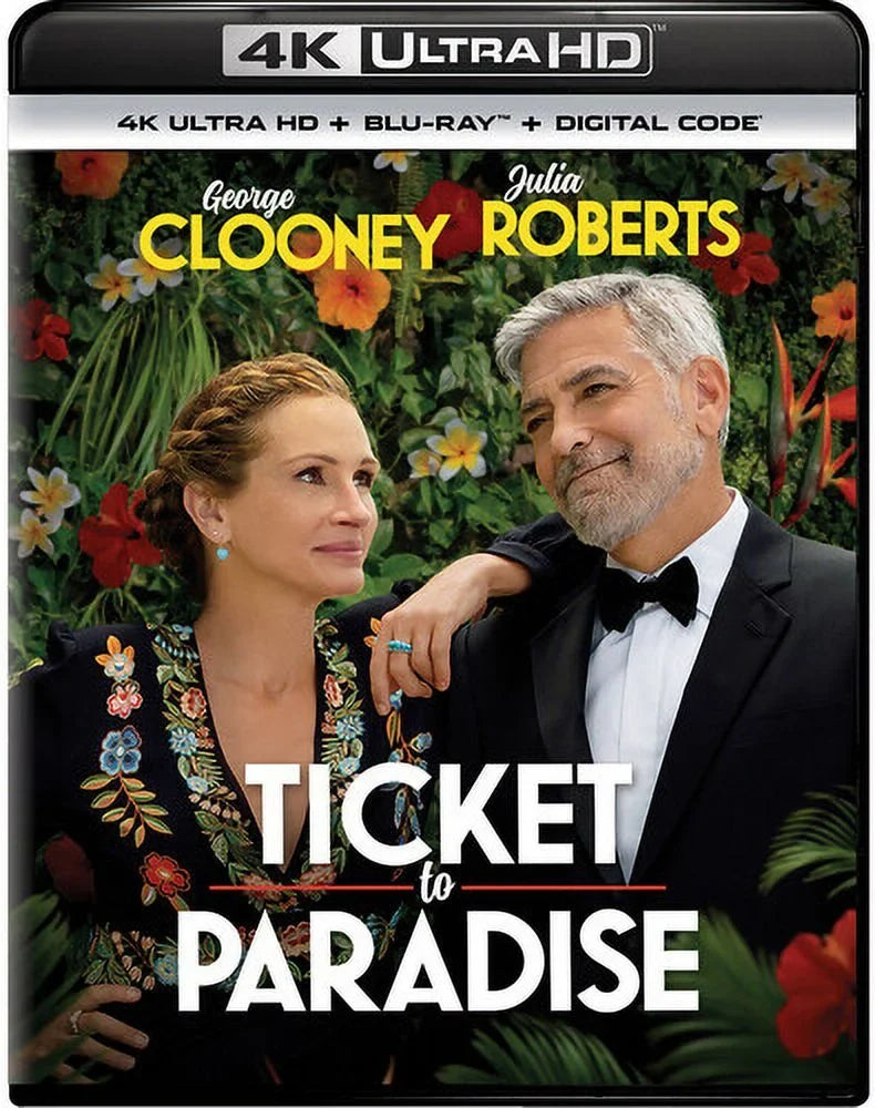 Ticket To Paradise (4K Ultra  + Blu-ray + Digital Copy), Universal, Comedy