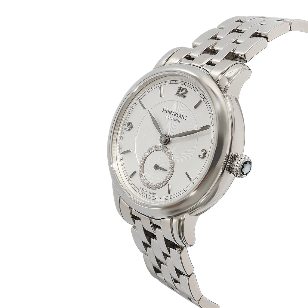 Montblanc Star Legacy 7470  118535 Women's Watch in  Stainless Steel Pre-Owned