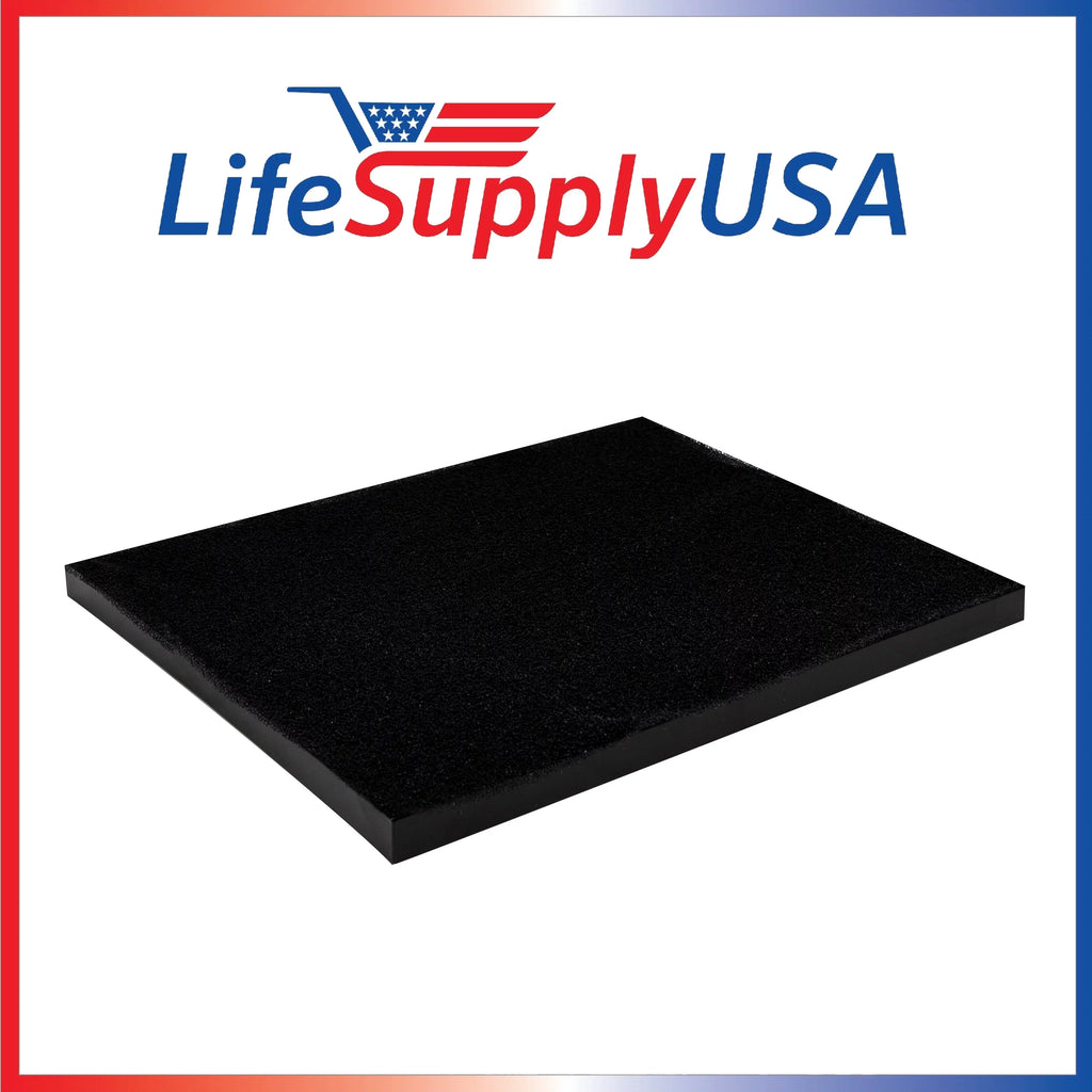 LifeSupplyUSA 17"  Air Filter  17 Replacement with  Carbon Gas Trap for  Purifier