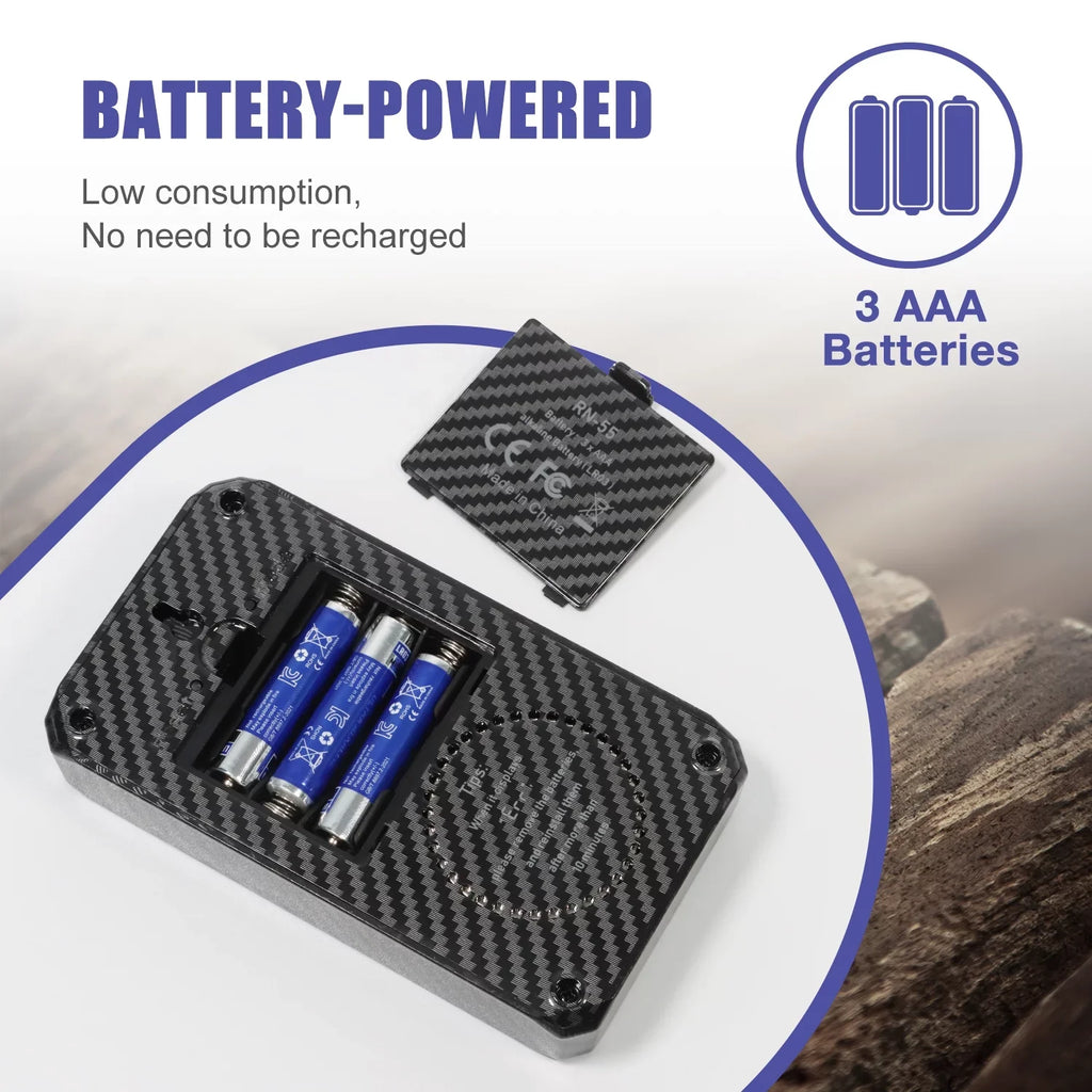 Life Basis Battery Operated Digital Radon Detector Home Radon Detector Portable