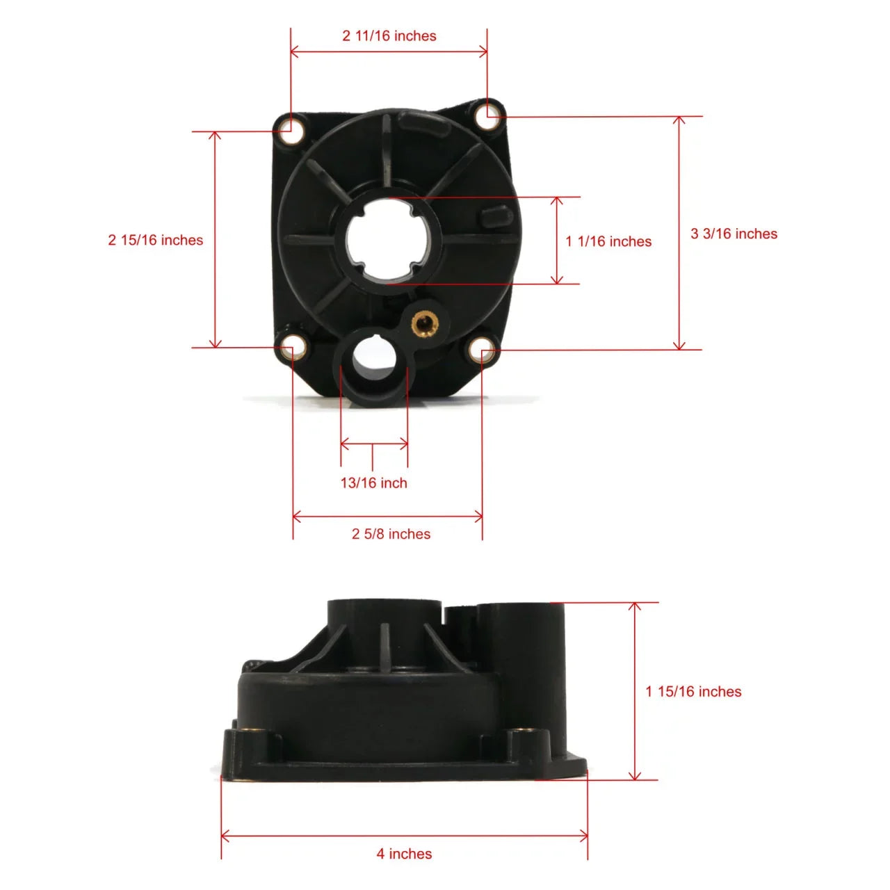 The  Shop | Water Pump Impeller, Housing Repair Kit For Johnson, Evinrude 0336530, 336530