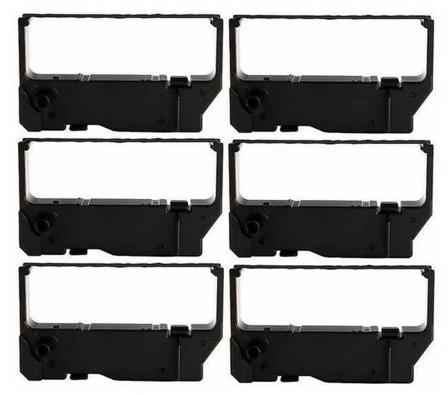PrinterDash Compatible Replacement for Star-Micronics -200 Series/-235/-242/-292/-512/-200 Series/-212/-242/-500/-2000 Black P.O.S. Printer Ribbons (6/) (-002B)
