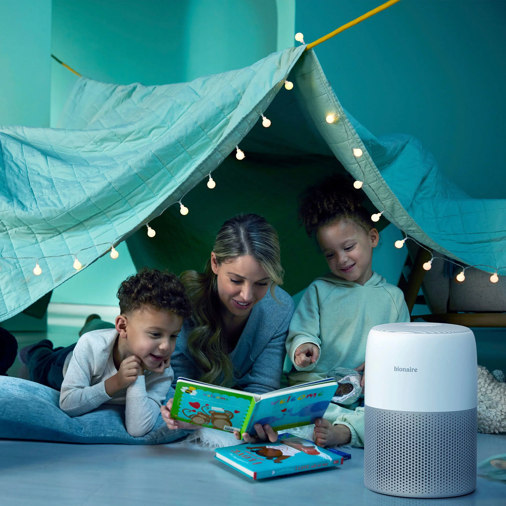 Bionaire True  Mini Tower Air Purifier, White, Removes 99.7% of Allergens, 1 Count