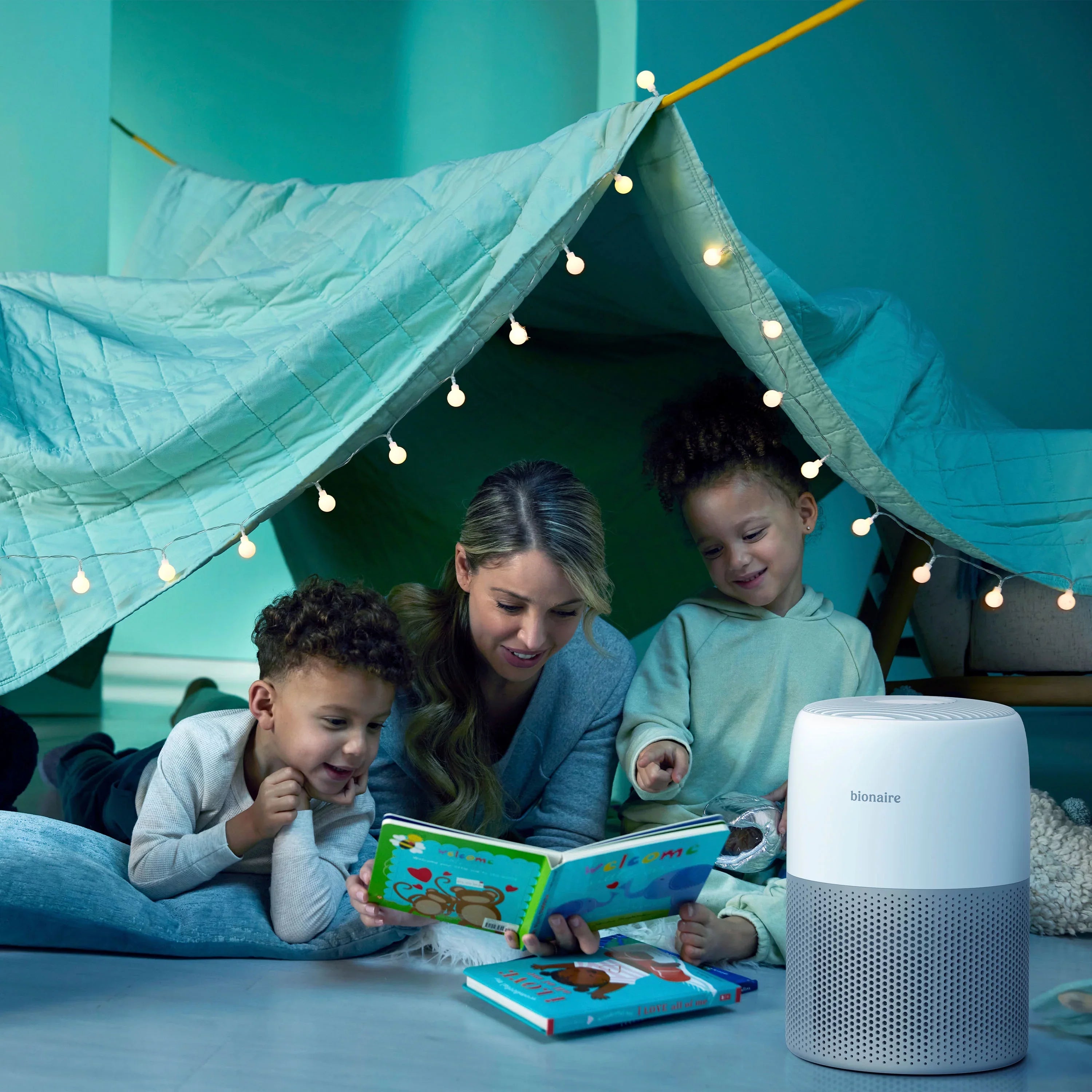 Bionaire True  Mini Tower Air Purifier, White, Removes 99.7% of Allergens, 1 Count