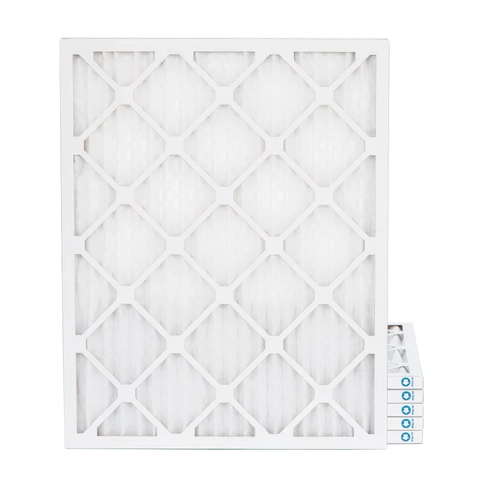 14x18x1  11,  1000 Pleated  Furnace 1" Air Filters by Pamlico. Quantity 6. Actual Size: 13-1/2 x 17-1/2 x 3/4
