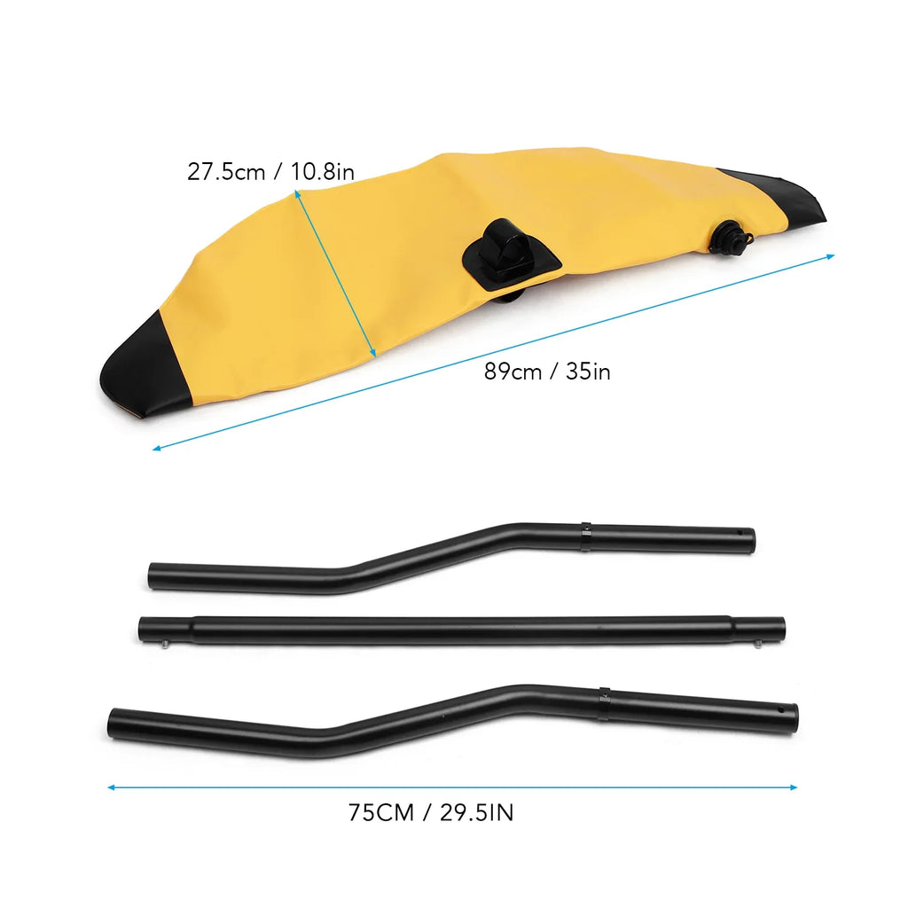 GoolRC Kayak  Inflatable Outrigger Float, Sidekick Arms Rod, Fishing Standing Float Stabilizer System Kit, Kayak Float for Ultimate Stability and Support, Perfect for Fishing Expeditions