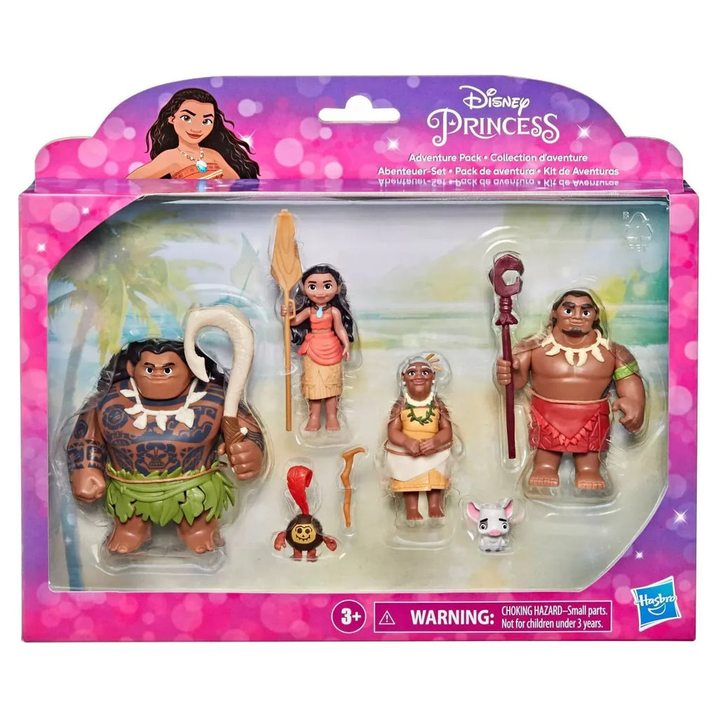 Hasbro Disney Princess Moana Adventure Multipack Movie-inspired Toy With Accessories