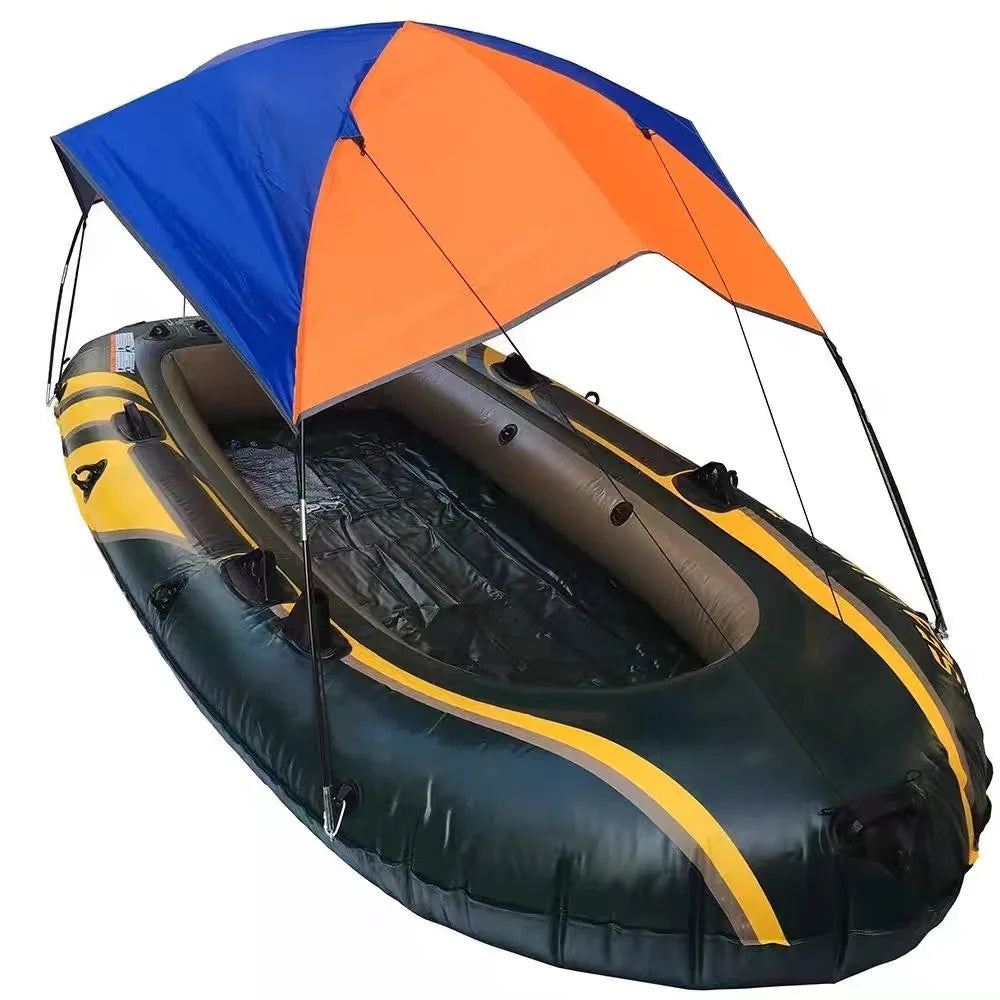 Nebublu awning,Sailboat Cover Boat Shade Canopy Boat Sun Shelter Canopy Boat Stable Easy Install  Canopy Portable Sailboat   Shelter Stable Easy