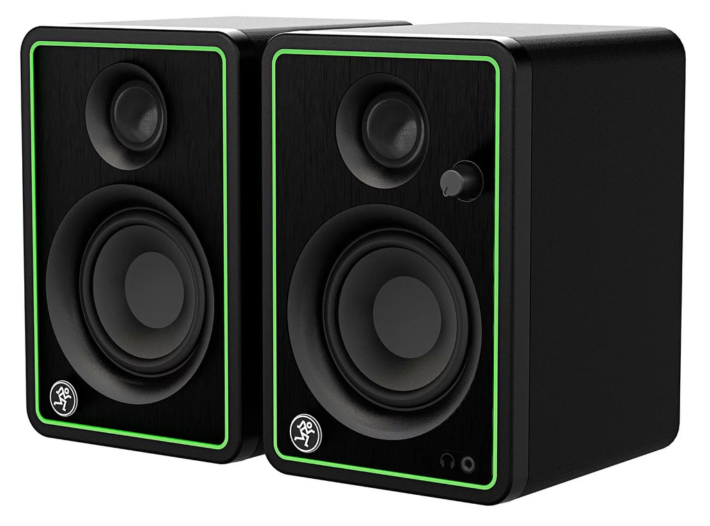 2) Mackie CR3- 3" 50w Bluetooth Reference Studio Monitors + Bluetooth Speaker