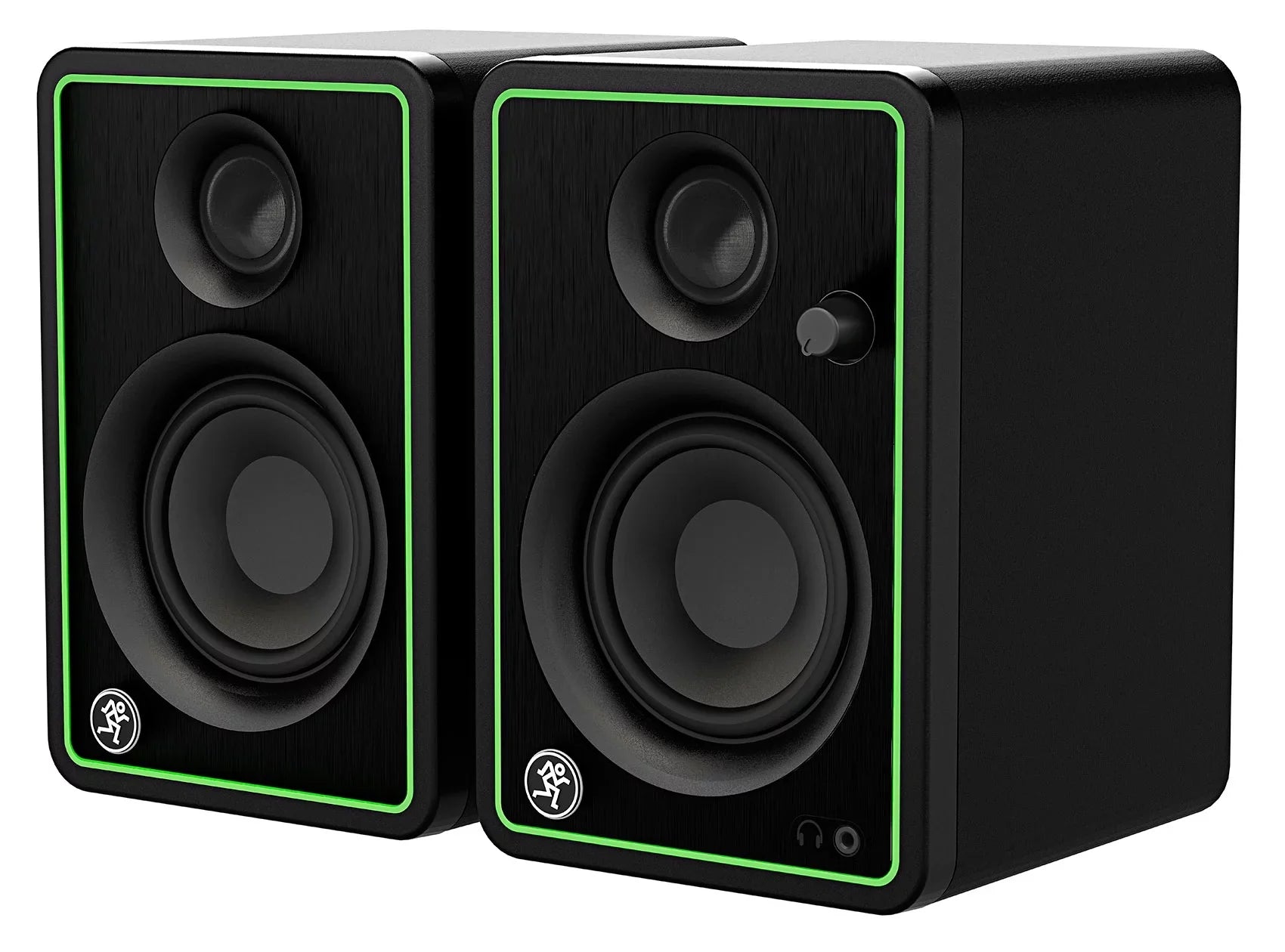 2) Mackie CR3- 3" 50w Bluetooth Reference Studio Monitors + Bluetooth Speaker