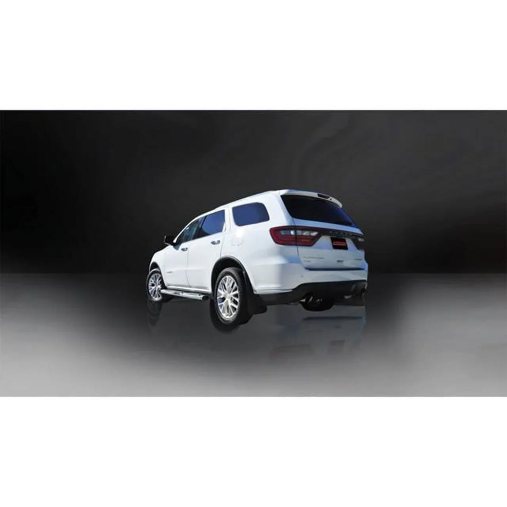 Corsa 11-14 Dodge Durango 5.7L V8 Black Sport Dual Rear Cat-Back Exhaust Fits select: 2013-2023   R/T, 2011-2012