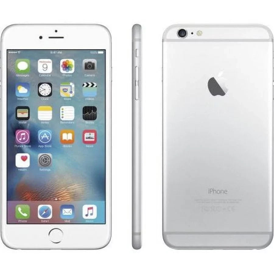 Restored Apple iPhone 6 Plus 16GB, Silver - Unlocked  (Refurbished)