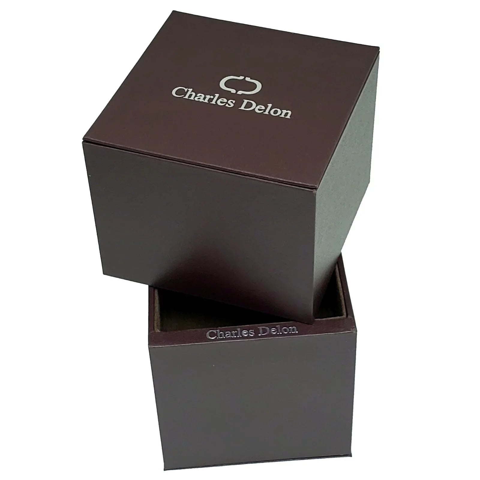 Charles Delon Women's Watch 5855  Rose Gold/Black Stainless Steel Quartz