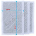 17x25 Replacement Filter Pads Compatible with MicroPower Guard Air Cleaner (3 Pack)