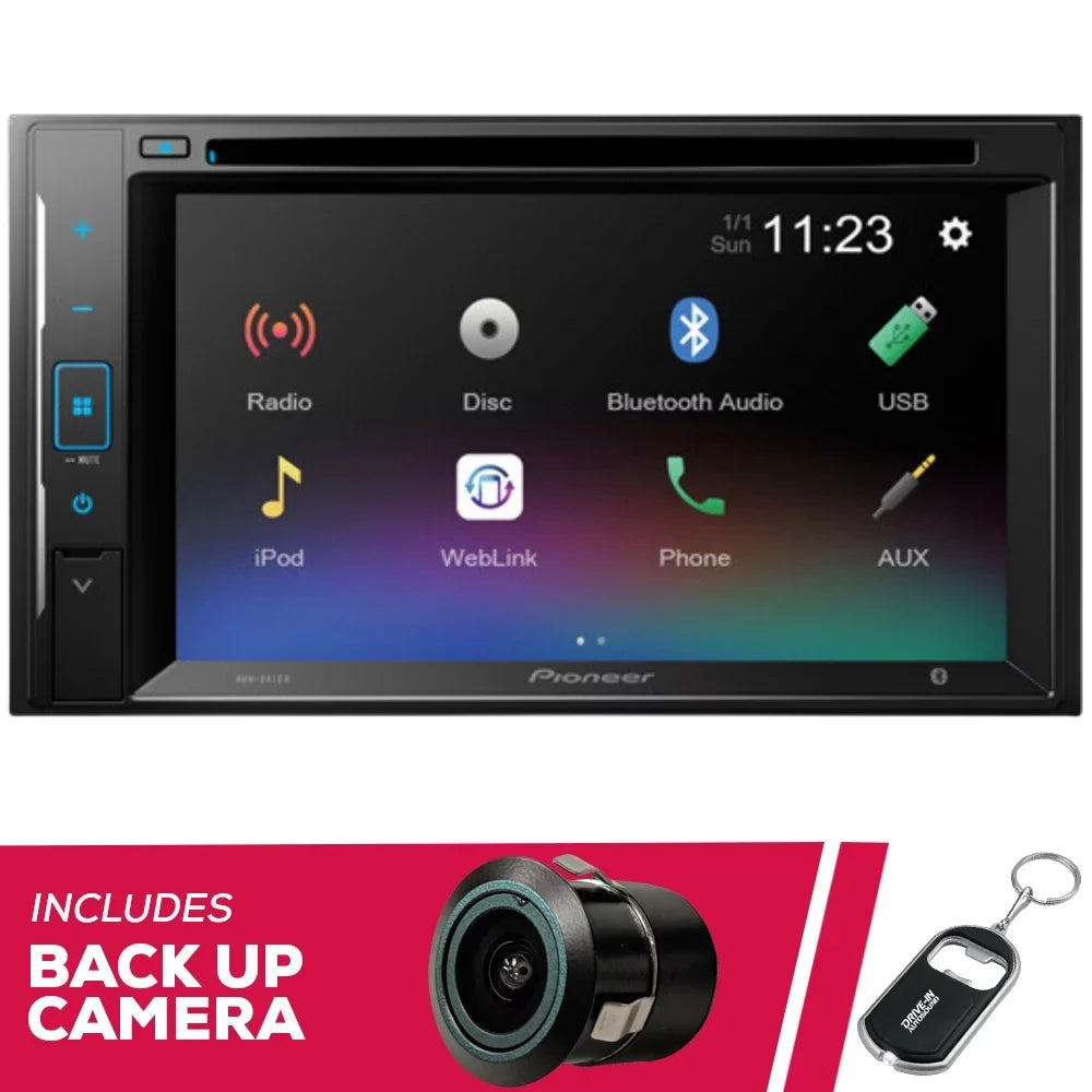 New Pioneer -241EX 6.2"  Receiver with Amazon Alexa and Backup Bullet Camera
