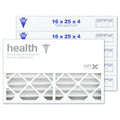 AIRx Filters 16x25x4 Air Filter  13 Pleated   Furnace Air Filter, Health 6-Pack, Made in the