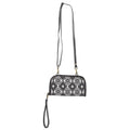 KB314 Cross Body Upcycled Canvas Genuine Leather women bag western handbag purse
