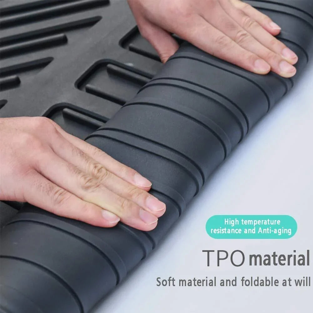 Trunk Mats Material 3D Molded Protection For Jeep Grand Cherokee 2011-2021 Cargo Mats