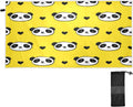 Bestwell Panda Beach Towel Oversized Towel Blanket, Thin Lightweight Microfiber Sand Free Quick Dry Towel, 30”X60” Multipurpose Pool Bath Yoga Swim Shower Towel