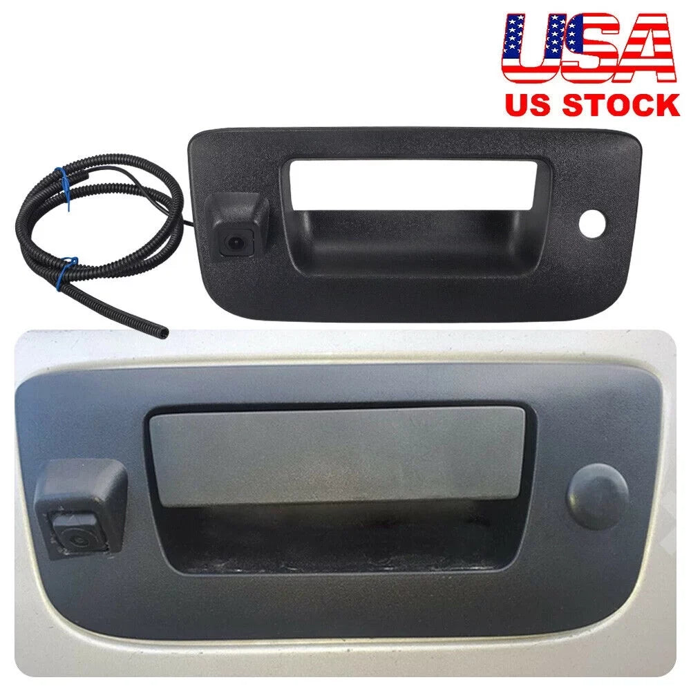 JahyShow Tailgate Handle Rear View Camera - Compatible with Chevy Silverado/ Sierra 07-13