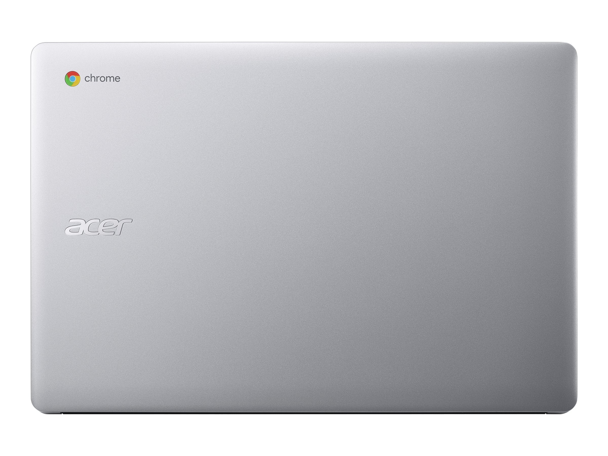 Acer Chromebook 315 CB315-3HT-C3J0 - Intel Celeron - N4120 / up to 2.6 GHz - Chrome  -  Graphics 600 - 4   - 64  eMMC - 15.6"  touchscreen 1920 x 1080 (Full ) - Wi-Fi 5 - pure silver - kbd: