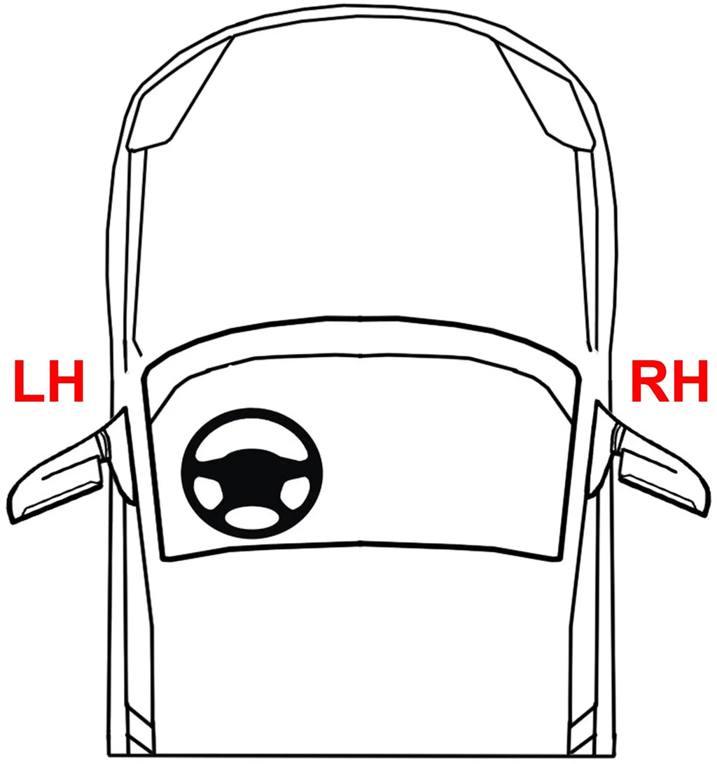 Mirror Compatible With 2009-2014 Honda Fit Right Passenger Side Paintable Kool-Vue