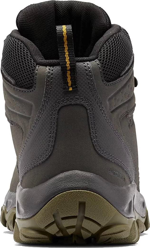 Columbia Mens Newton Ridge Plus Ii Waterproof Hiking Boot Shoe 14 Dark Grey/Stone Green