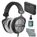 Beyerdynamic  990  250 Ohm Headphones with Amplifier + Cleaner + Fibertique Cloth Bundle