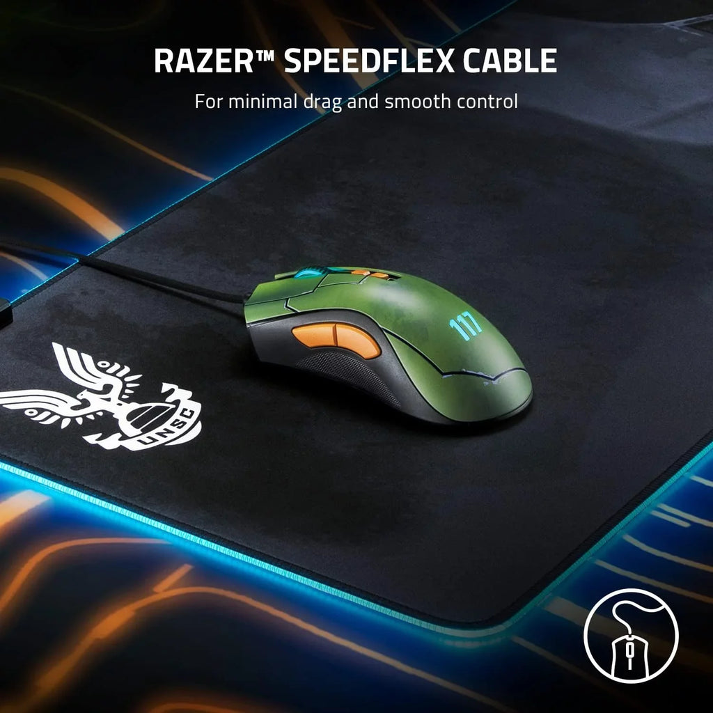 Razer DeathAdder V2 Gaming Mouse Halo Infinite Edition Certified Refurbished