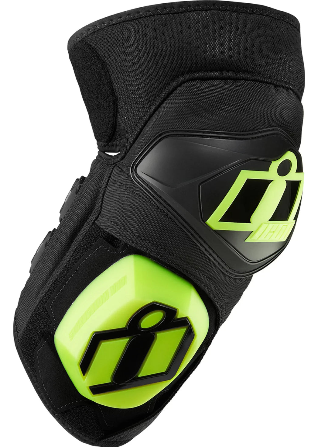 Icon Cloverleaf-2  Knee Pads Black/Green /