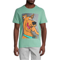 Elevenparis Mens Scooby Doo Graphic T-Shirt, Green, Small