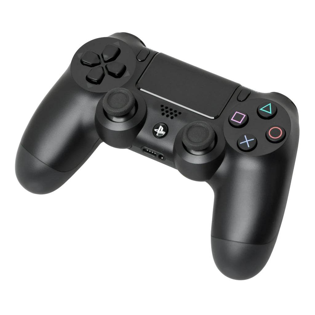 Sony PlayStation 4 Pro 1TB Gaming Console Black with Charging Dock Headset 2 Controller Bolt Axtion Like New
