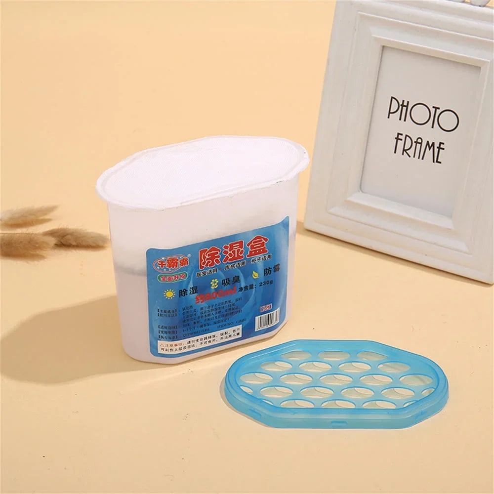 5pc 500ml Dehumidifier Internal Moisture-Proof Mold Remover Moisture-Absorbing Moisture-Proof Dehumidifier Wardrobe Room Desiccant Moisture Absorption Box
