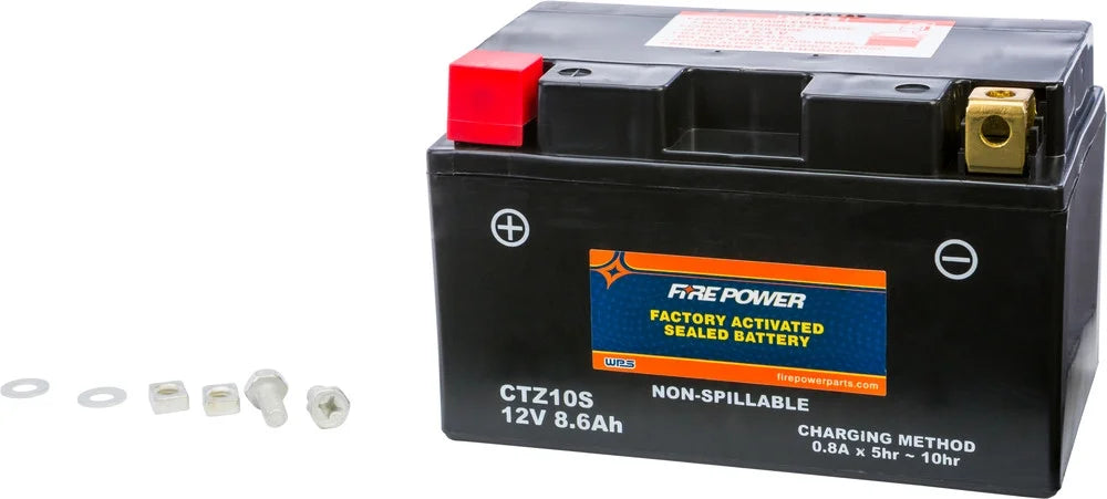 Fire Power Sealed Factory Activated Battery CTZ10S Compatible With Yamaha -R6 2006-2017