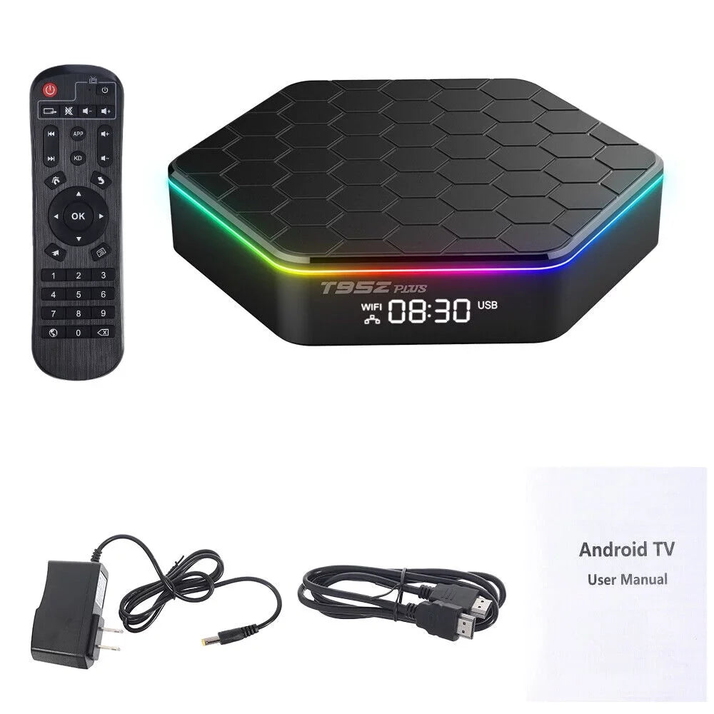 JahyShow Upgraded T95Z Plus  Box - Smart Android 12.0, 6K  Stream Player, 4+128G